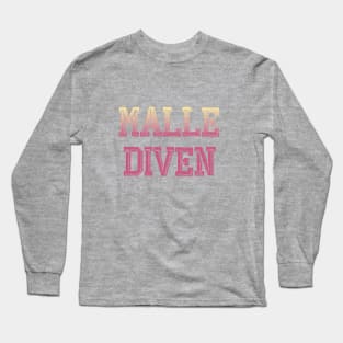 Malle Diven / Holiday Party Shirt Long Sleeve T-Shirt